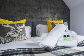 2 quartos, roupas de cama de algodão egípcio