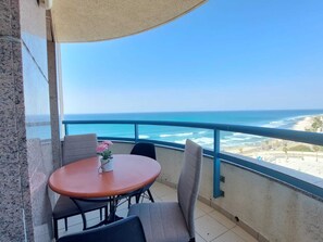 Apartment, 2 Bedrooms, Sea View | Terrace/patio - Sea Tower (Haifa)
