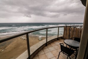 Apartment, 2 Bedrooms, Balcony, Sea View | Terrace/patio - Sea Tower (Haifa)