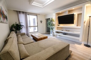 Apartment, 2 Bedrooms | Living area - Sea Tower (Haifa)