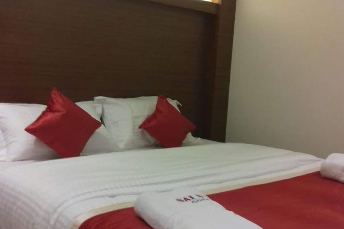 Deluxe kamer, 1 tweepersoonsbed, niet-roken (AC) | Gratis wifi, beddengoed
