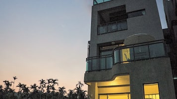 Front of property – evening/night