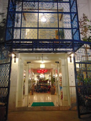 Entrada de la propiedad