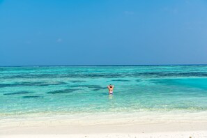 Private beach nearby