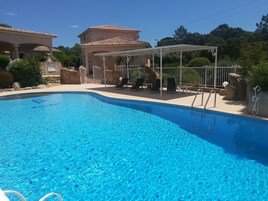 Seasonal outdoor pool