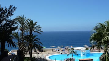 Una piscina riscaldata