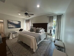 6 bedrooms, iron/ironing board, WiFi, bed sheets