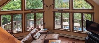 The Ridge Chalet, an A-Frame Killington Home