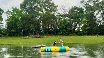 Water fun on site