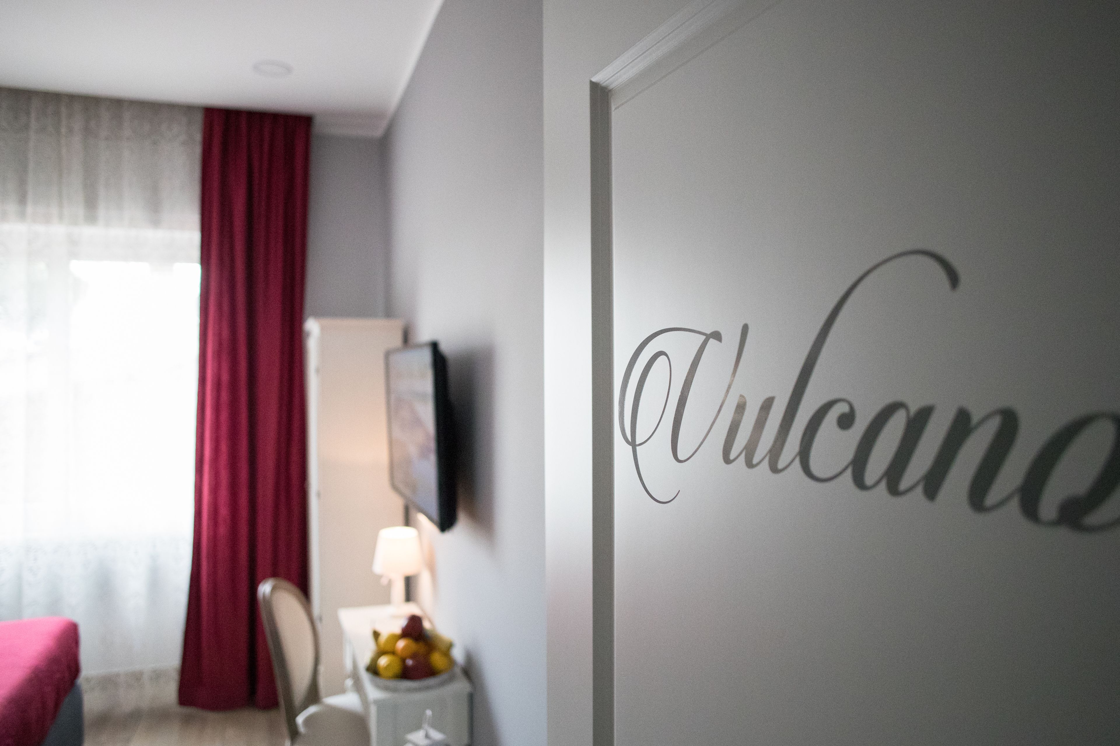 Habitación Deluxe doble (Vulcano) | Sábanas de algodón egipcio y ropa de cama de alta calidad