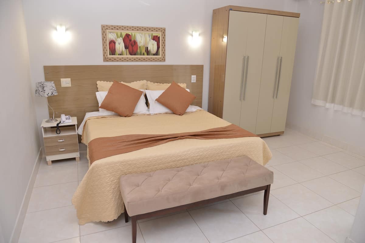 Minibar, desk, blackout curtains, free WiFi