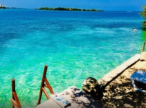 近隣のプライベートビーチ、ビーチバー、釣り