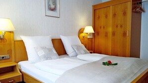 Chambre Double Classique, terrasse, vue montagne