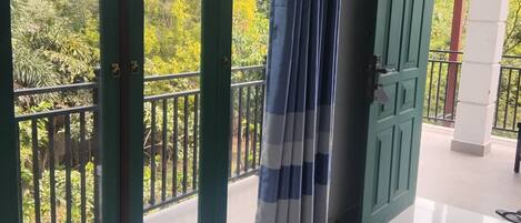 Vista para o jardim