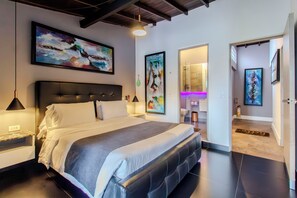 Viktory 202 Terrace and Jacuzzi | Ropa de cama hipoalergénica, minibar, caja fuerte