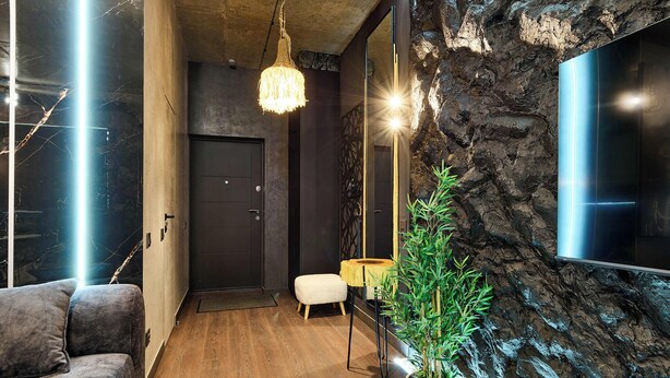 Luxury Studio Suite, 1 Katil Raja (King) | Peralatan tempat tidur premium, seterika/papan seterika, Wi-fi percuma 