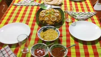 Free daily local cuisine breakfast