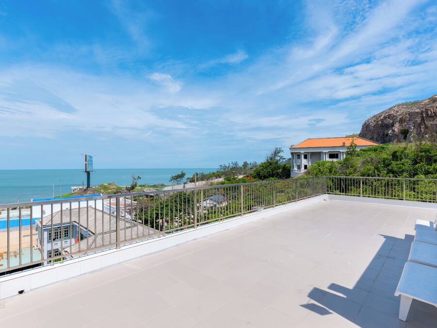 Utsikt fra overnattingsstedet