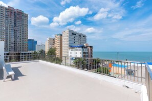 Uitzicht vanuit accommodatie