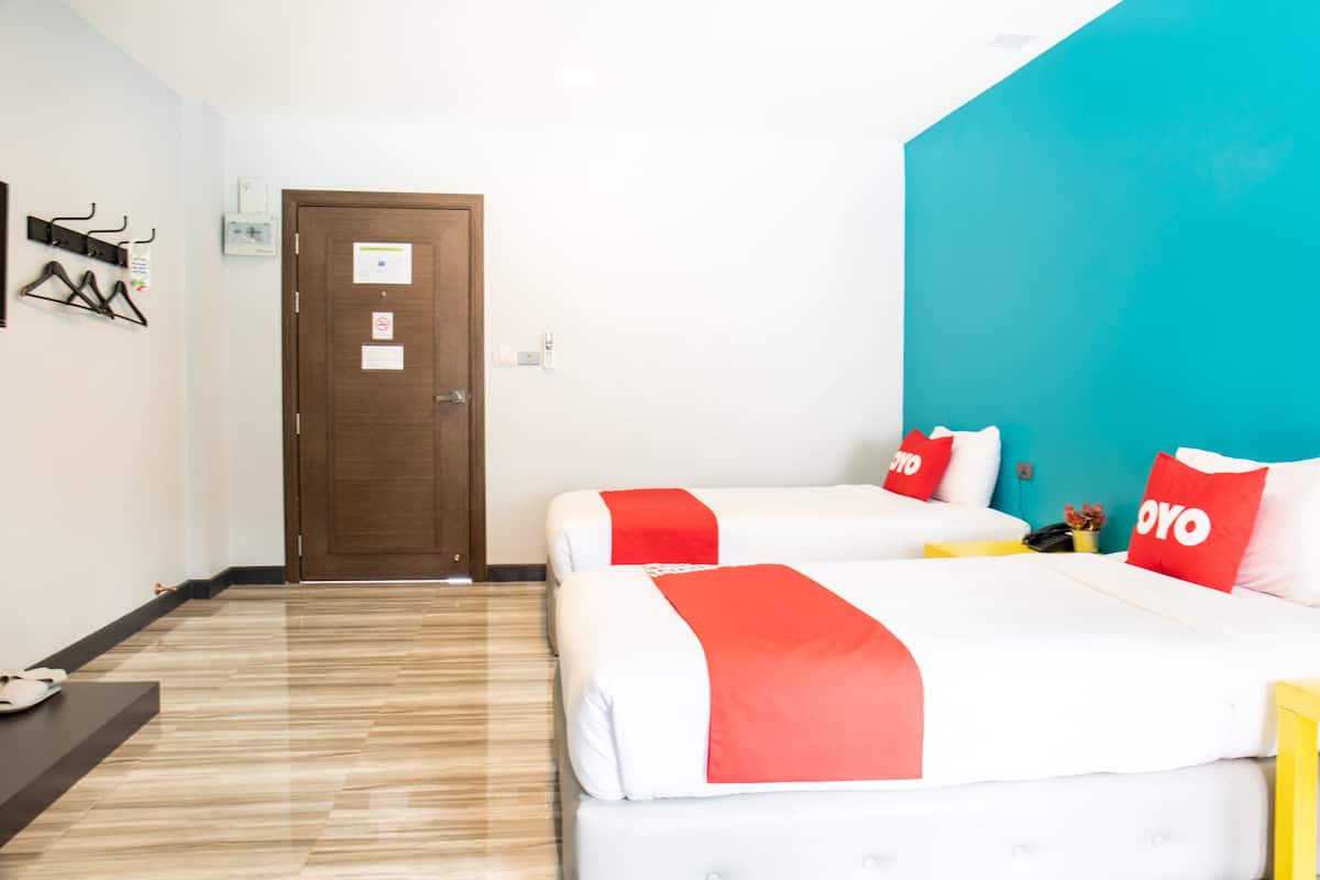 Chambre Deluxe avec lits jumeaux | 1 chambre, bureau, chambres insonorisées, Wi-Fi gratuit