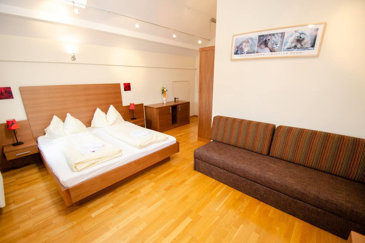 Aparthotel Post 11A with Sauna | Een kluis op de kamer, gratis wifi, beddengoed
