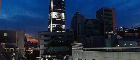 Útsýni frá gististað