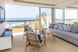Luxury Apartment, 3 Bedrooms, Sea View | Beach/ocean view - 2 Terraces Panoramic Sea View & Parking (Herzliya)