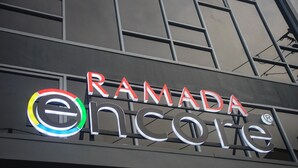 A building with a sign that reads 'RAMADA Encore.' - Ramada Encore Makati (Makati City)