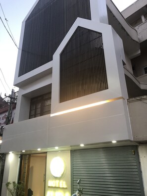 Fassade der Unterkunft