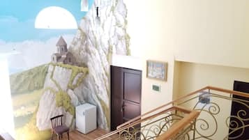 Basic Double Room, 1 Bedroom, Balcony | Courtyard view