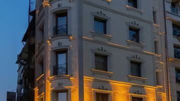 Fassade der Unterkunft