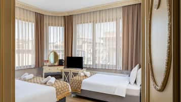 Sistema de insonorización, wifi gratis y ropa de cama