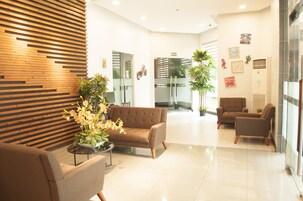 Zona de estar del vestíbulo