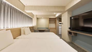 ํธ์๋ฃธ, ๊ธ์ฐ (Residence, 36sqm, semi double beds) | ์ฑ
์, ๋ฌด๋ฃ WiFi, ์นจ๋ ์ํธ
