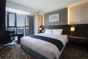 1 chambre, literie de qualité supérieure, couette en duvet d'oie