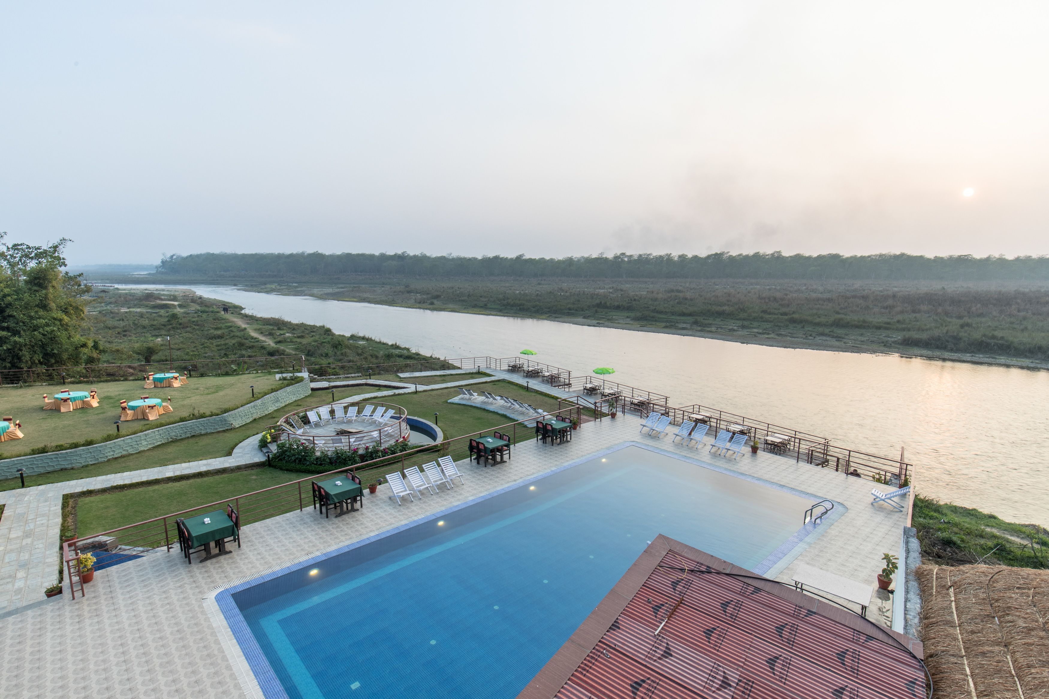 Quang cảnh nhìn từ nơi lưu trú