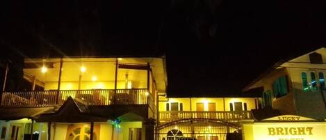 Front of property - evening/night