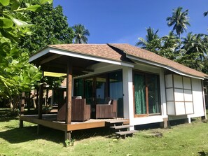 Beachfront Villa, Sea View