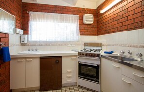 Fridge, microwave, electric kettle