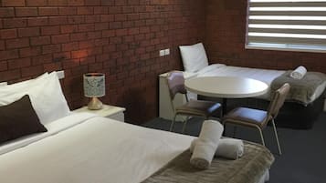 Iron/ironing board, free WiFi, bed sheets