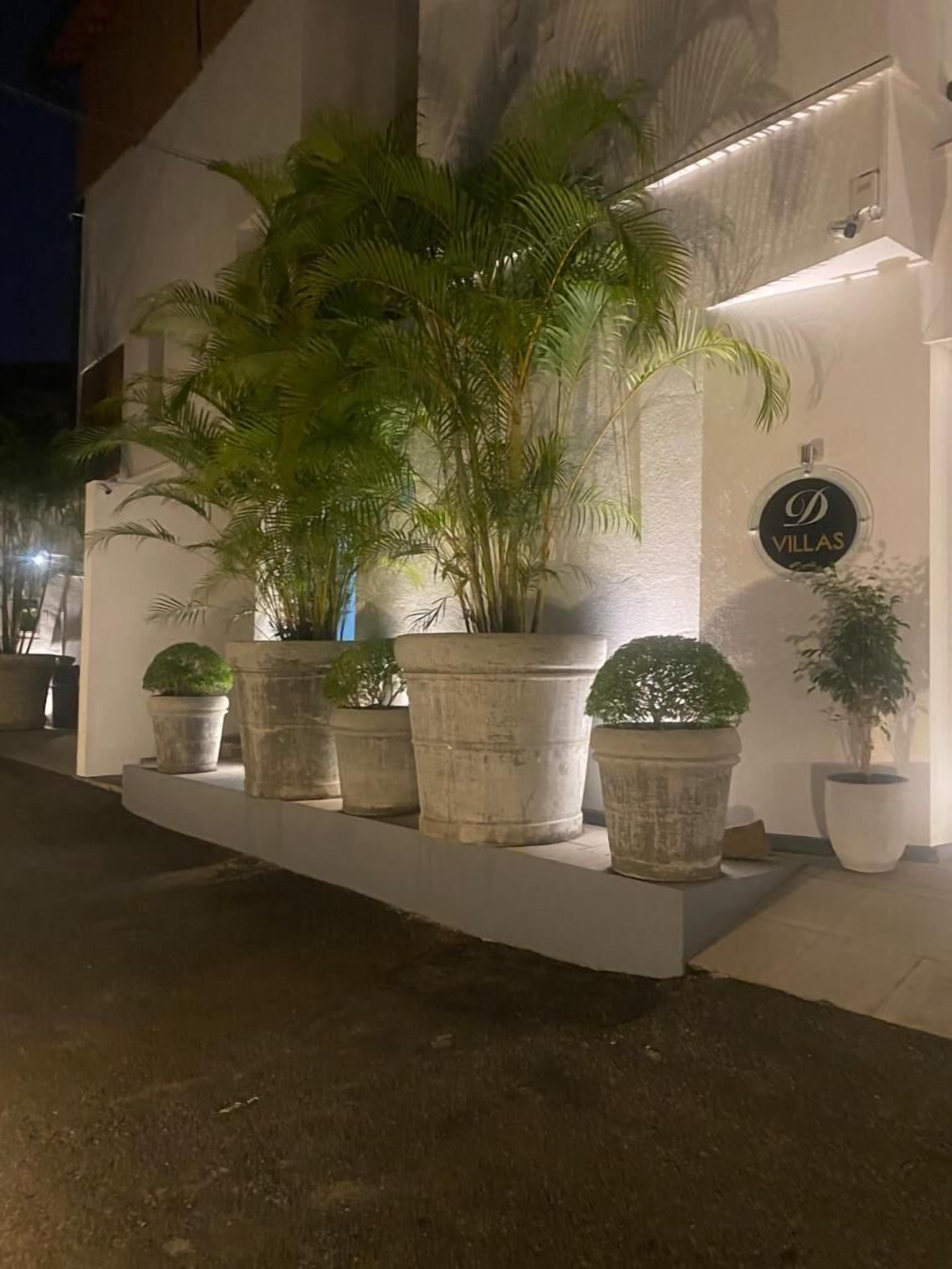 Voorkant van accommodatie