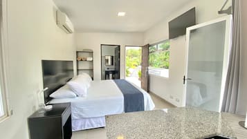 Premium bedding, individually furnished, desk, blackout drapes