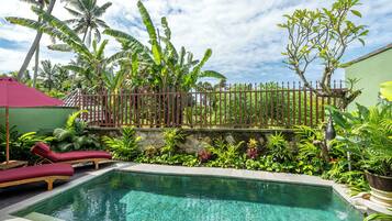 One Bedroom Pool Villa with Rice Field View | View from room