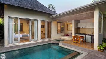 Villa - 1 soveværelse (Pool) | Haveudsigt