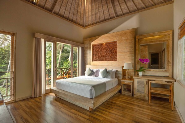 Two Bedroom Pool Villa with Extra Benefit | Minibar, in-room safe, desk, blackout drapes - Arkamara Dijiwa Ubud (Ubud)