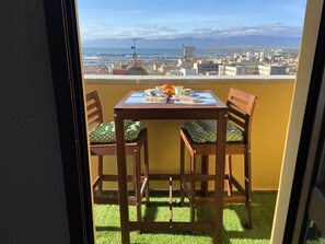 Superior Suite, 1 Queen Bed with Sofa bed, Sea View | Terrace/patio - Studio Apartments Centro Storico Via Manno (Cagliari)