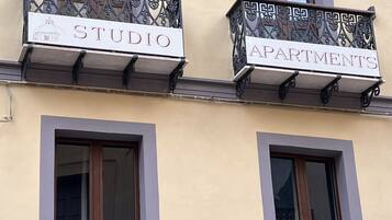 Fassade der Unterkunft