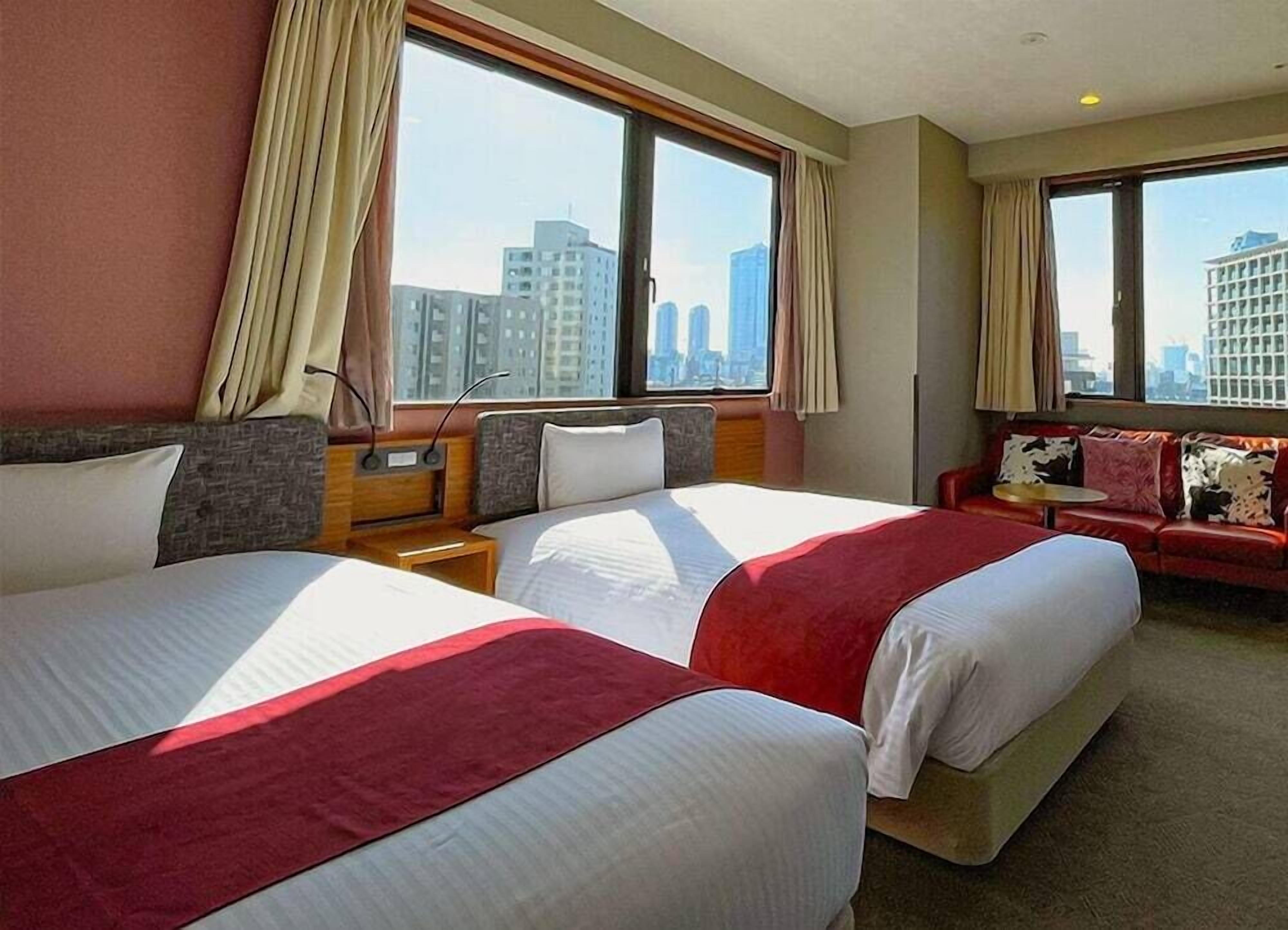 Memory foam beds, in-room safe, blackout drapes, iron/ironing board