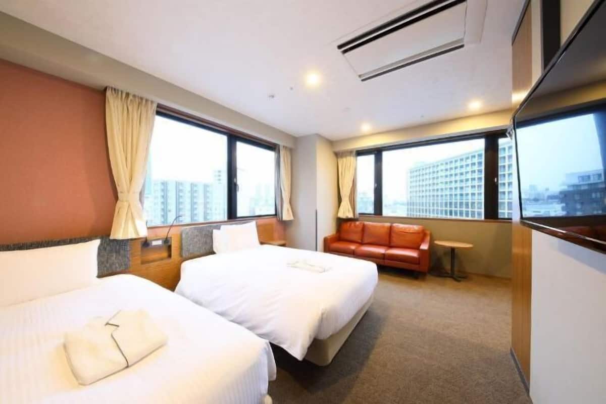 Memory-foam beds, in-room safe, blackout curtains, iron/ironing board