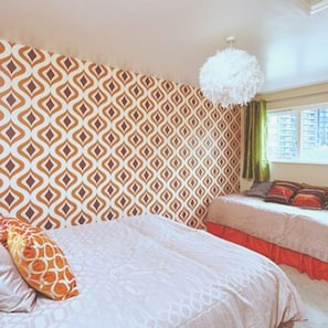 4 sovrum, gratis wi-fi och sängkläder